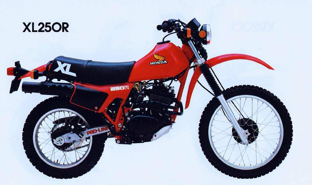 1985 honda 250 on sale dirt bike